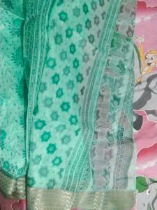 Sea Green Saree