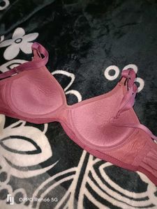 Branded Padded Mauve Bra Good Condition