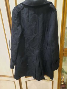 Stylish Navy Black Coat