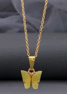 Butterfly Pendant Necklace