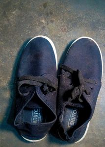 Canvas Casual Shoes - Red &amp; Black - Loot Deal