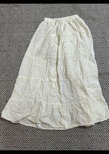 Cottage Core Embroidery Skirt
