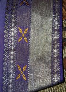 Purple Readymade Saree Blouse