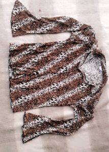 Animal Print Top [ c3 ]