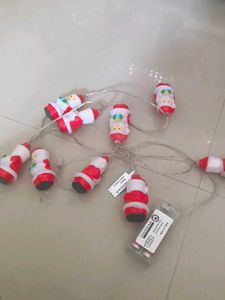Santa String Lights