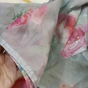 💗 Multicolour Flower Dupatta 💗