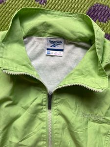 Light Green Sleeveless Reebok Jacket