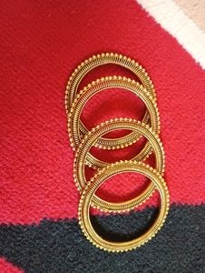 Golden Bangles 2 set