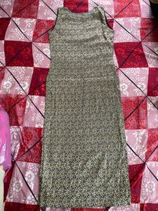 Vintage Floral Sleeveless kurti