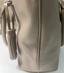 Authentic Tory Burch Leather Tote Bag