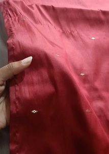 Elegant Maroon Saree