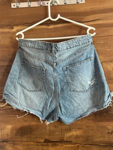H&amp;M Distressed Denim Shorts