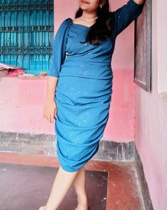 Knee Length Dress at 500/-