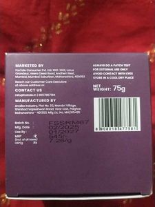 Foxtale Skin Radiance Mask
