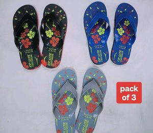 Women Slippers Combo Pack Of 3