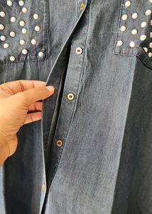 Soft Denim Kurti