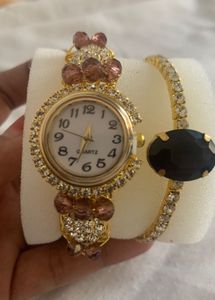 Ladies Watch &amp;storn Bangle (not Used)