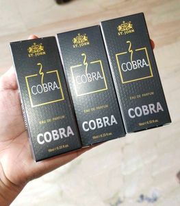3 Pack ST. JOHN Cobra Perfume 10ml ✨