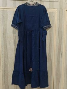 blue Reshma work dress