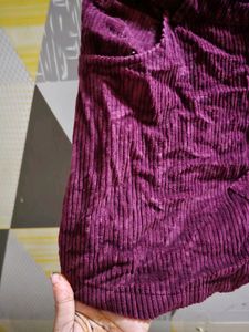Sassafras Burgundy Skirt M Size