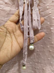 Dobby Fabric Blouse