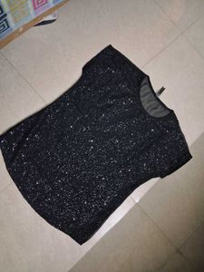 Sparkly Black Top