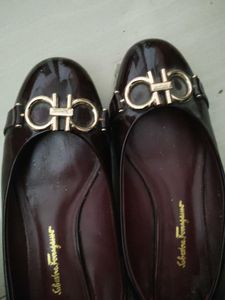 maroon Ferragamo