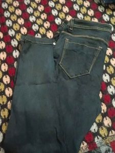 Dark Blue Denim Jeans