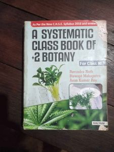 Class XI Botany Textbook