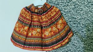 Bandhini Style Skirt