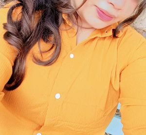 Mustard Clur Shirt For Women