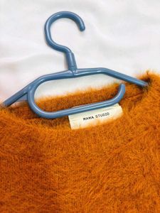 🎁 Buy1 Get1 Free Cozy Brown Knit Sweater E