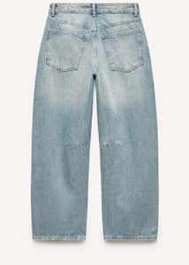 Baggy Balloon Mid-rise Jeans