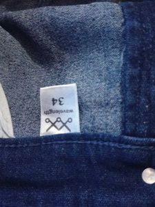 Dark Wash Denim Jeans for Ladies