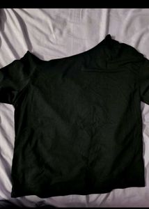 Graphic Print Black T-Shirt