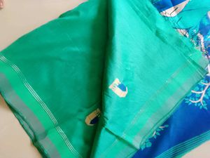 Jute Saree With Blouse