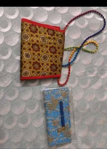 Embroidered Clutch Set(combo Of 2)
