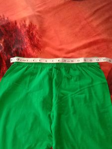 Parrot Green Chudidaar Legging
