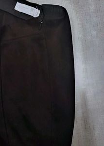 Primark Black Velvet Women Trouser