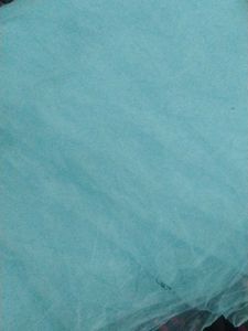 8 metar net fabric light blue colour