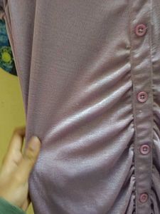 Vintage Y2K Purple Ruched Mini Dress