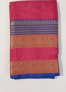 Soft Cotton Saree 💜