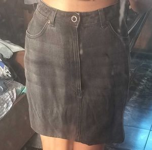 Denim Mini Skirt