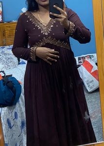 Designer Pleated Anarkali