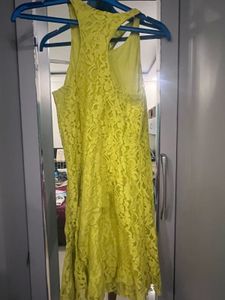 Yellow Lace Dress