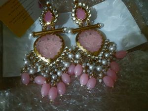 Cutwork Chandbali Earrings From Ishhaara