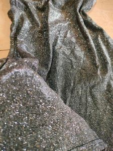 Silver Sparkly Disco Dress🦪🦢🌁