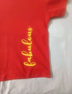 DRESSBERRY RED CROP TOP