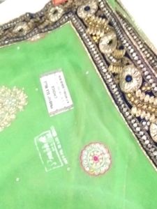 Heavy Embroidery Saree