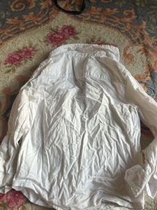 HOP White Button Down Shirt